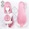 Bocchi the Rock! Hitori Gotoh Cosplay Wig – Single or Separate Braids Style(Single Piece Style)