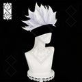 Jujutsu Kaisen Satoru Gojo Cosplay Wig – Spiky & Tousled, Custom Color, Easy Styling(Ver.2 Spiky Style)