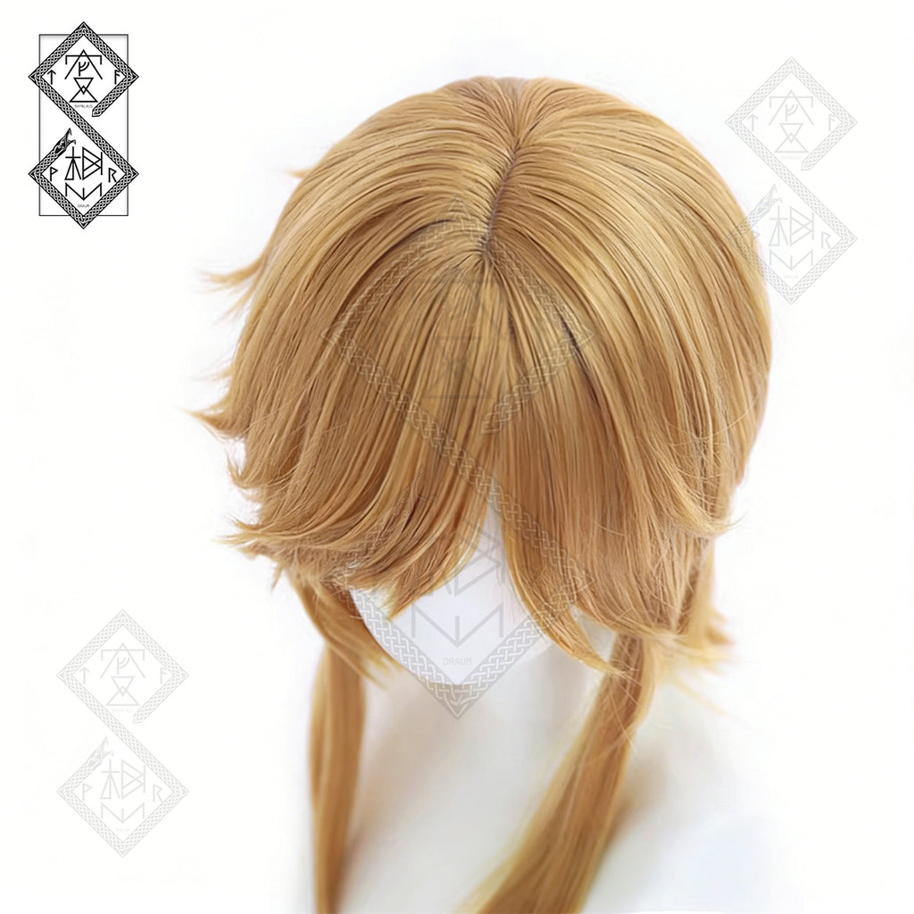 The Legend of Zelda Link Cosplay Wig | Breath of the Wild Hero Wig | Heat Resistant Synthetic Hair