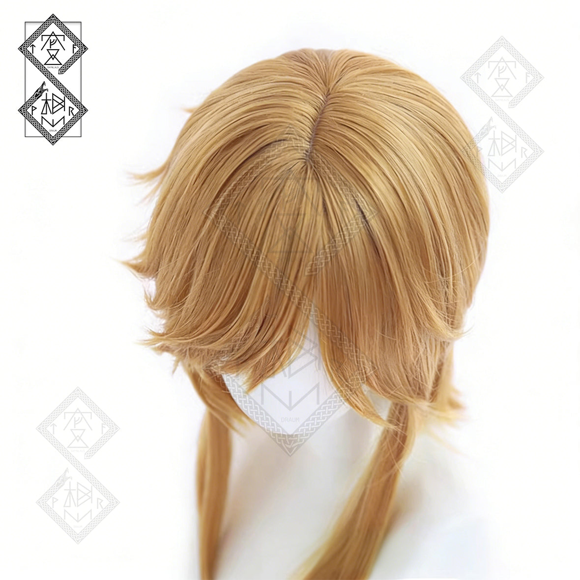 The Legend of Zelda Link Cosplay Wig | Breath of the Wild Hero Wig | Heat Resistant Synthetic Hair