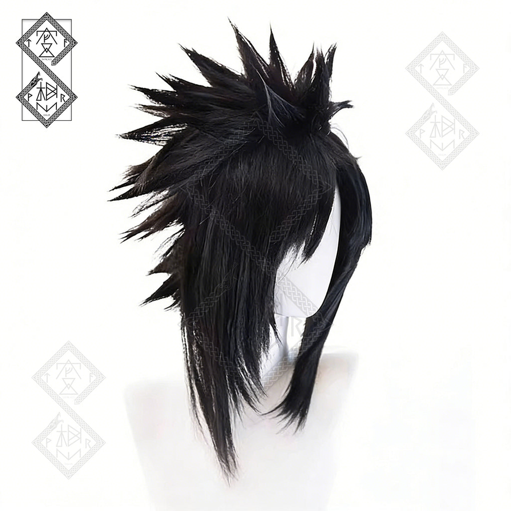 Naruto Sasuke Uchiha Cosplay Wig | Spiky Anime Wig | Heat Resistant Synthetic Hair