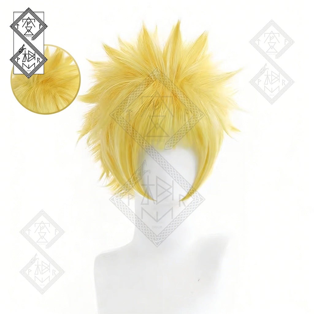 Naruto Uzumaki Wig Cosplay Spiky Hair Anime Wig Styled Wig
