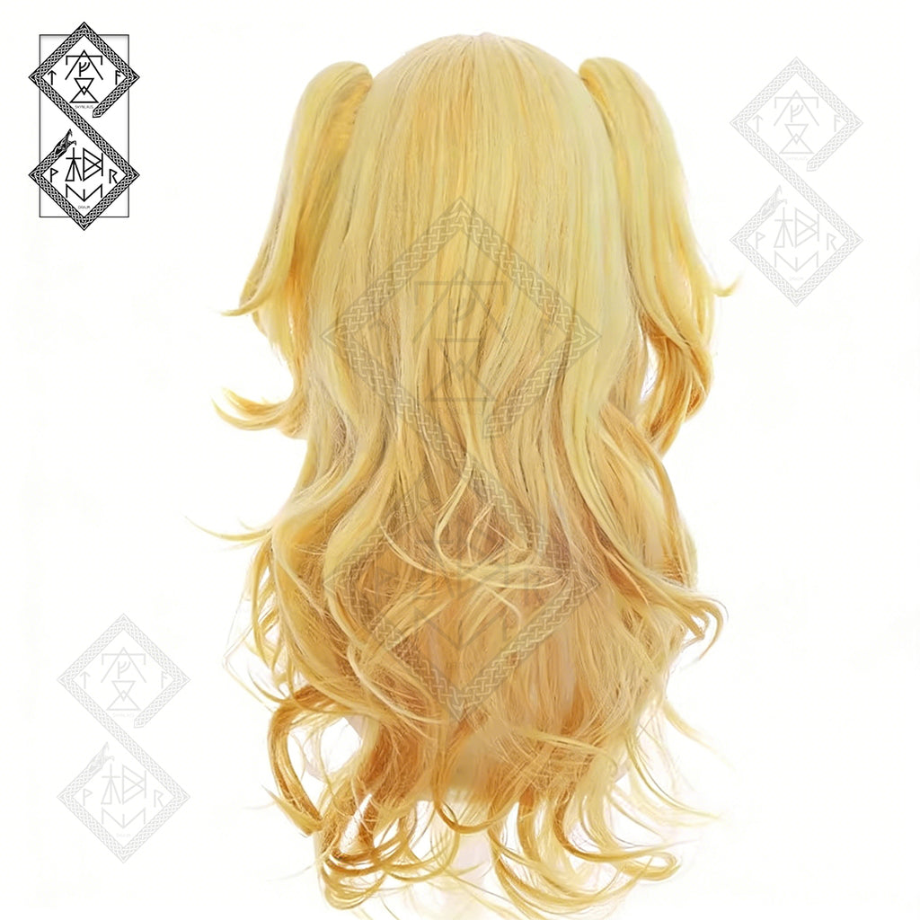Citrus Anime Cosplay Wig – Aihara Yuzu Inspired Hair – Soft Synthetic Wig for Halloween, Anime Conventions, Cosplay Parties