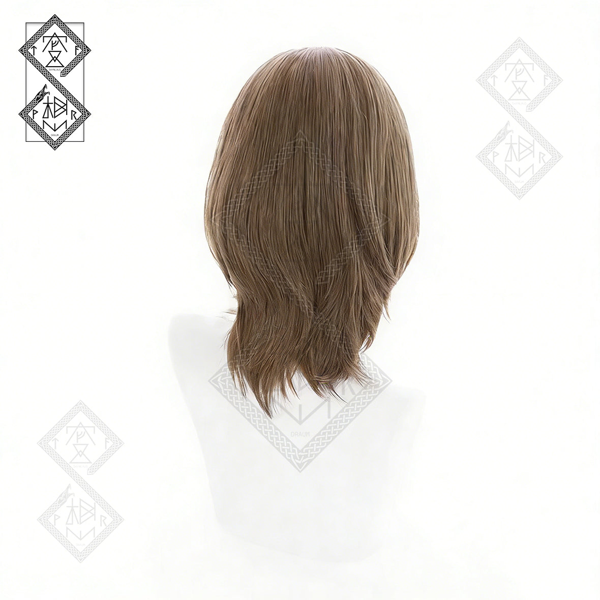 Persona 5 Goro Akechi Cosplay Wig – Pre-Styled Anime Wig Synthetic Hair Heat Resistant for Halloween & Conventions