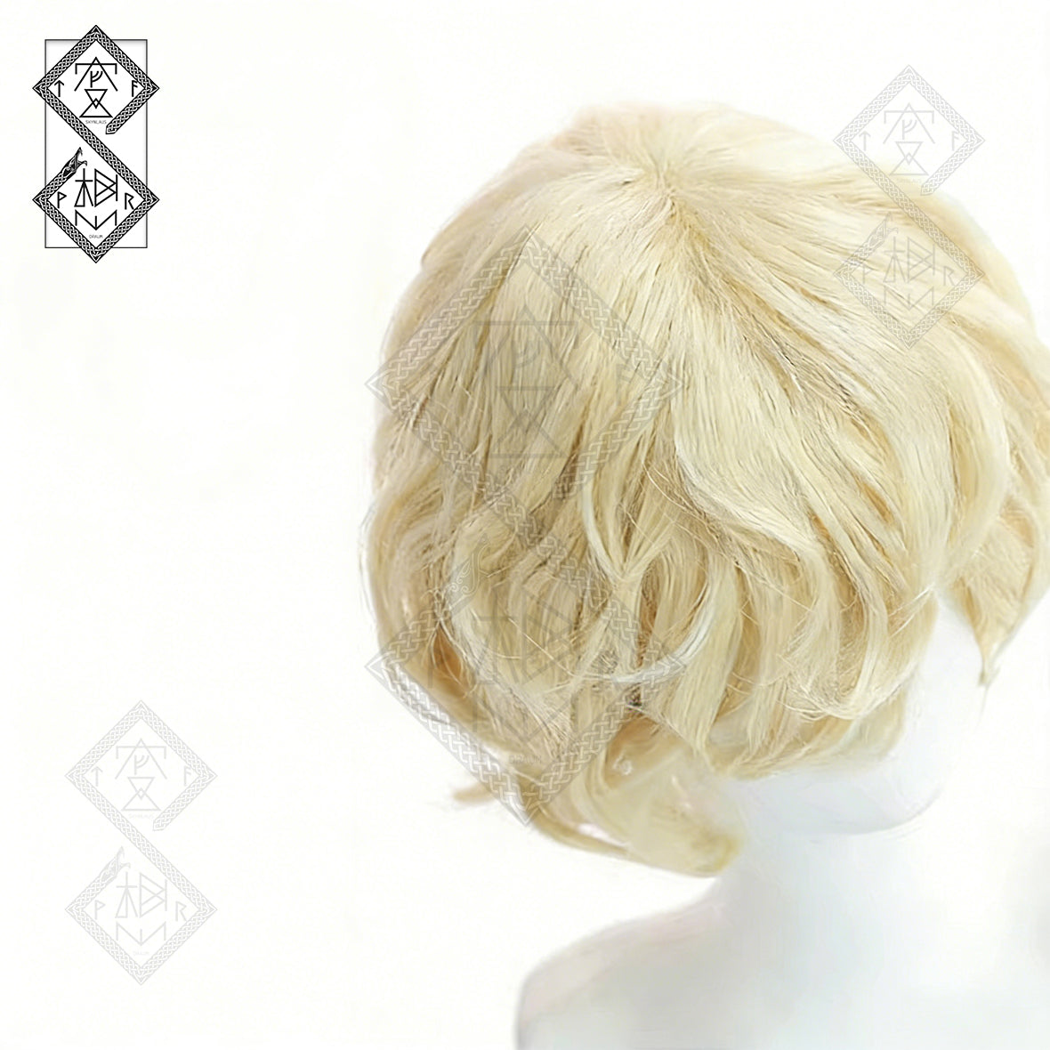 Identity V Florian Brand Fire Investigator Cosplay Wig Short Silver Anime Character Wig Heat Resistant Fiber