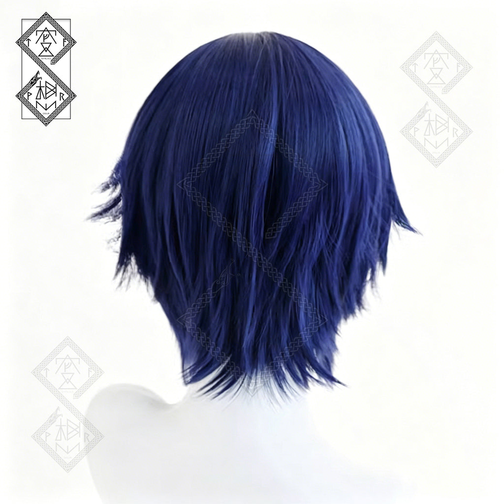 Shugo Chara! Ikuto Tsukiyomi Cosplay Wig Yoru Anime Blue Wig Heat Resistant Synthetic Hair