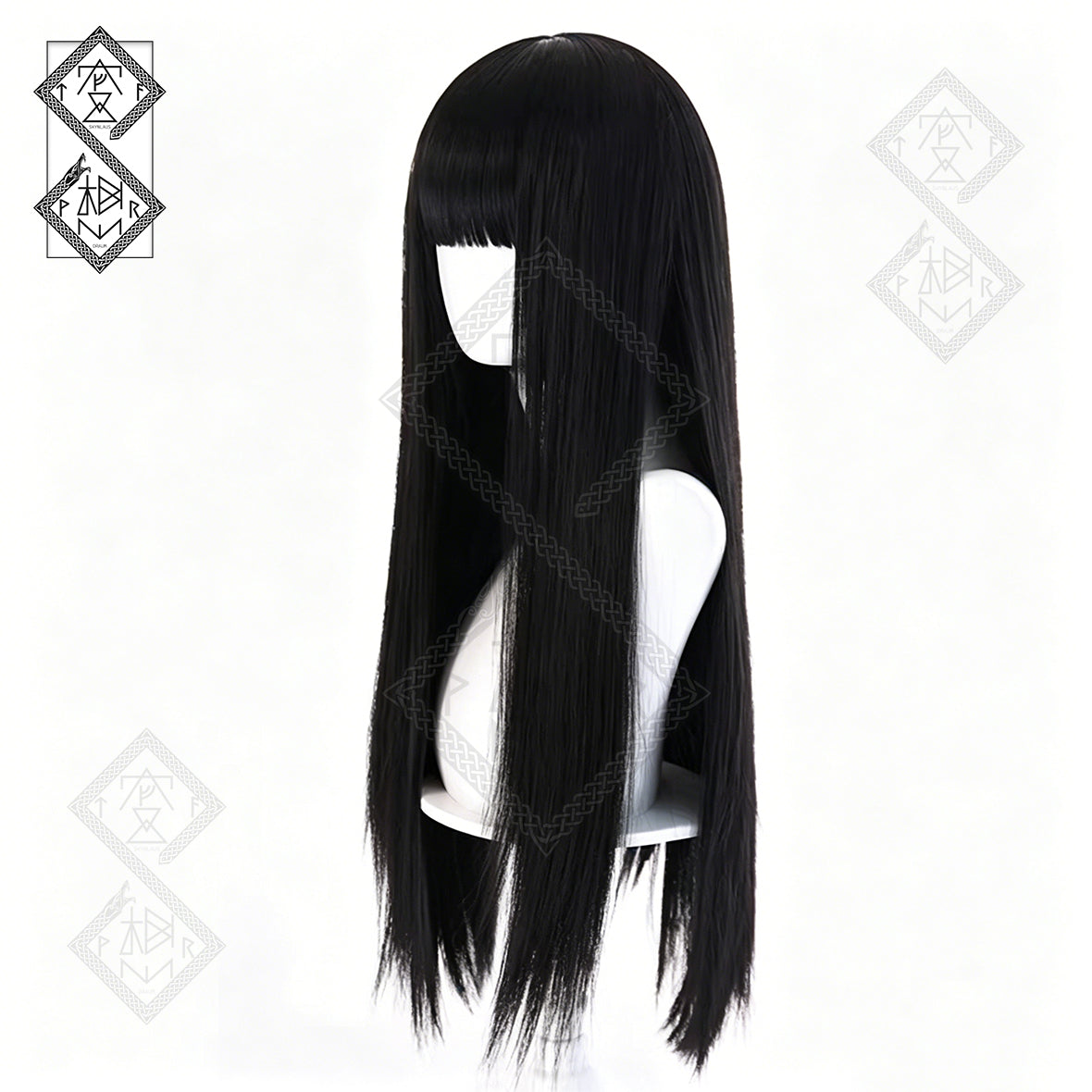 Tomie Cosplay Wig Junji Ito Identity V Dream Witch Black Long Straight Horror Anime Wig Heat Resistant Synthetic Hair