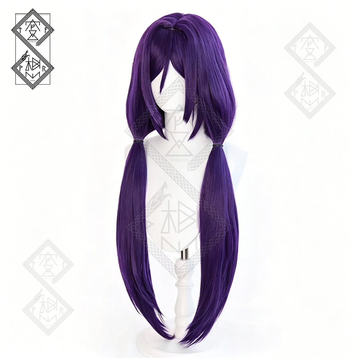Love Live! Nozomi Tojo Cosplay Wig Heat Resistant Synthetic Anime Wig Long Purple Hair Pre-Styled Realistic Costume Wig