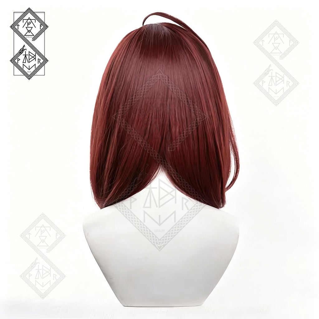 Momo Ayase Cosplay Wig Dandadan Anime Pink Bob Hair Heat Resistant Synthetic Wig for Women Halloween Party Costume