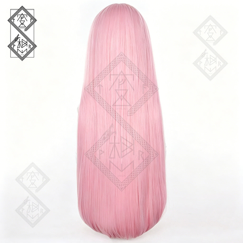Anon Chihaya Cosplay Wig – BanG Dream It's MyGO!!! Pink Long Wavy Hair Anime Cosplay Wig for Women