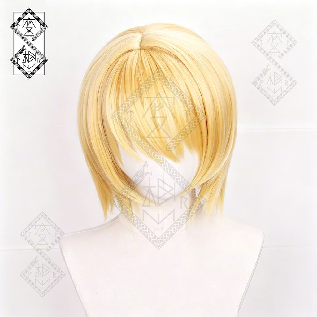 Kurapika Cosplay Wig Hunter x Hunter Blonde Lace Front Anime Wig