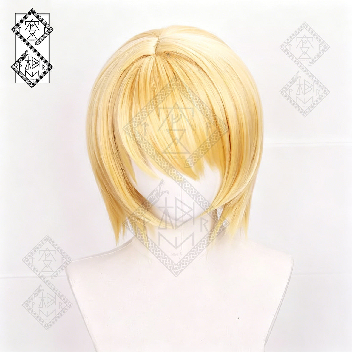 Kurapika Cosplay Wig Hunter x Hunter Blonde Lace Front Anime Wig