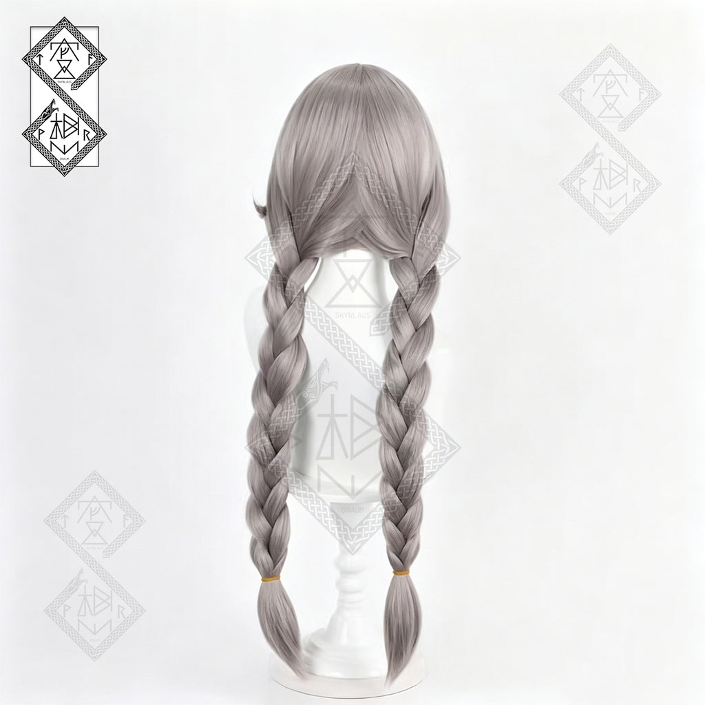 Judy Hopps Cosplay Wig Inspired by Zootopia2 – Braided Crimped Hair Wig, Cute Bunny Police Officer Costume Wig for Halloween & Comic Con