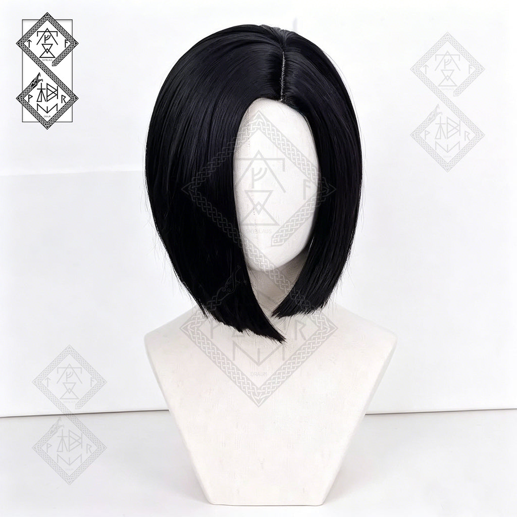 Viper Cosplay Wig Inspired by Valorant – Green Black Long Wig for Halloween, Anime Costume & Gaming Cosplay