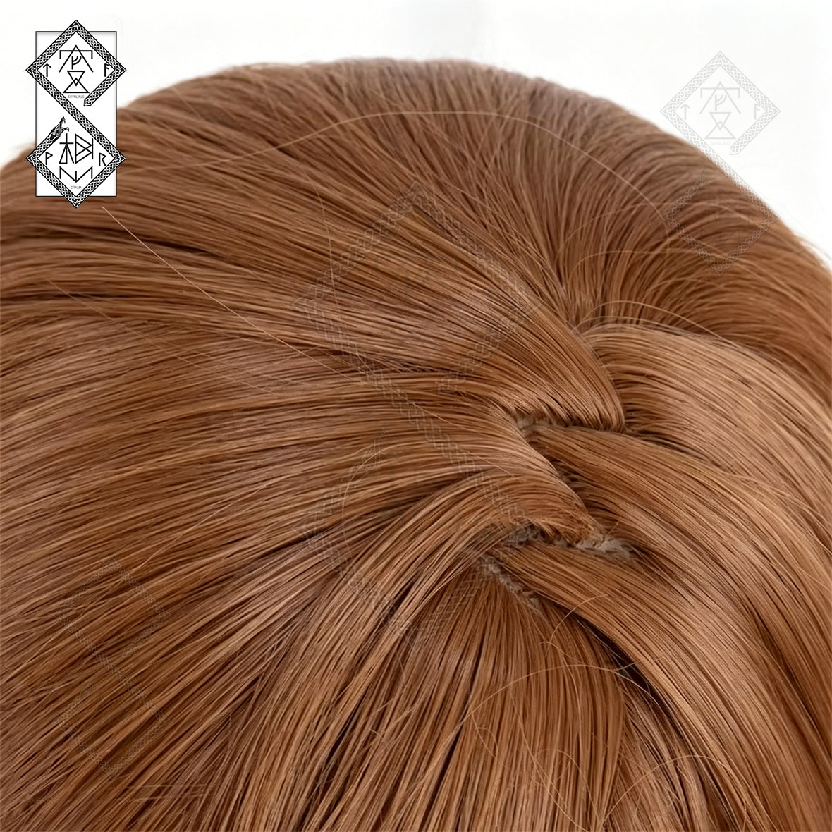 Misaka Mikoto Cosplay Wig – A Certain Scientific Railgun Anime Wig, Short Brown Hair with Side Ponytail, Heat Resistant Synthetic Wig