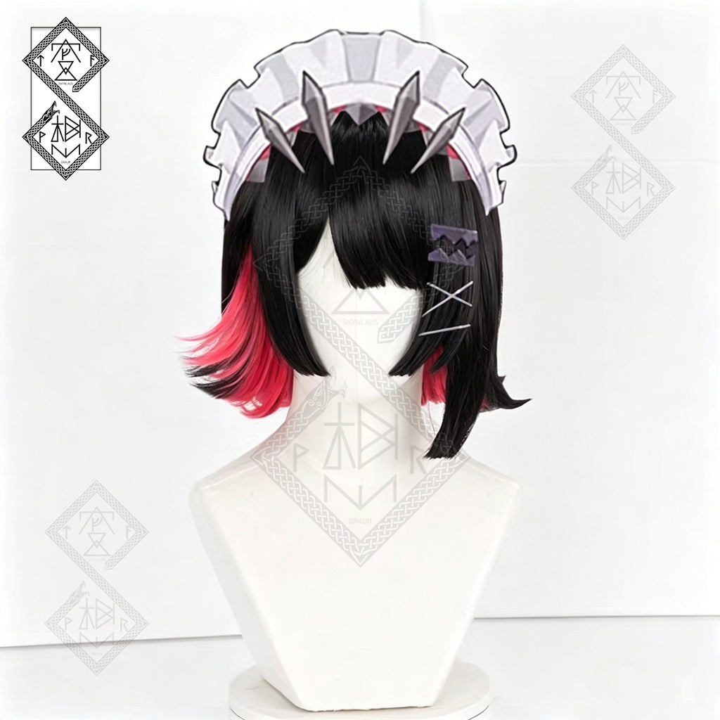 Zenless Zone Zero Ellen Joe Cosplay Wig Upgraded Version Long Silver Anime Wig
