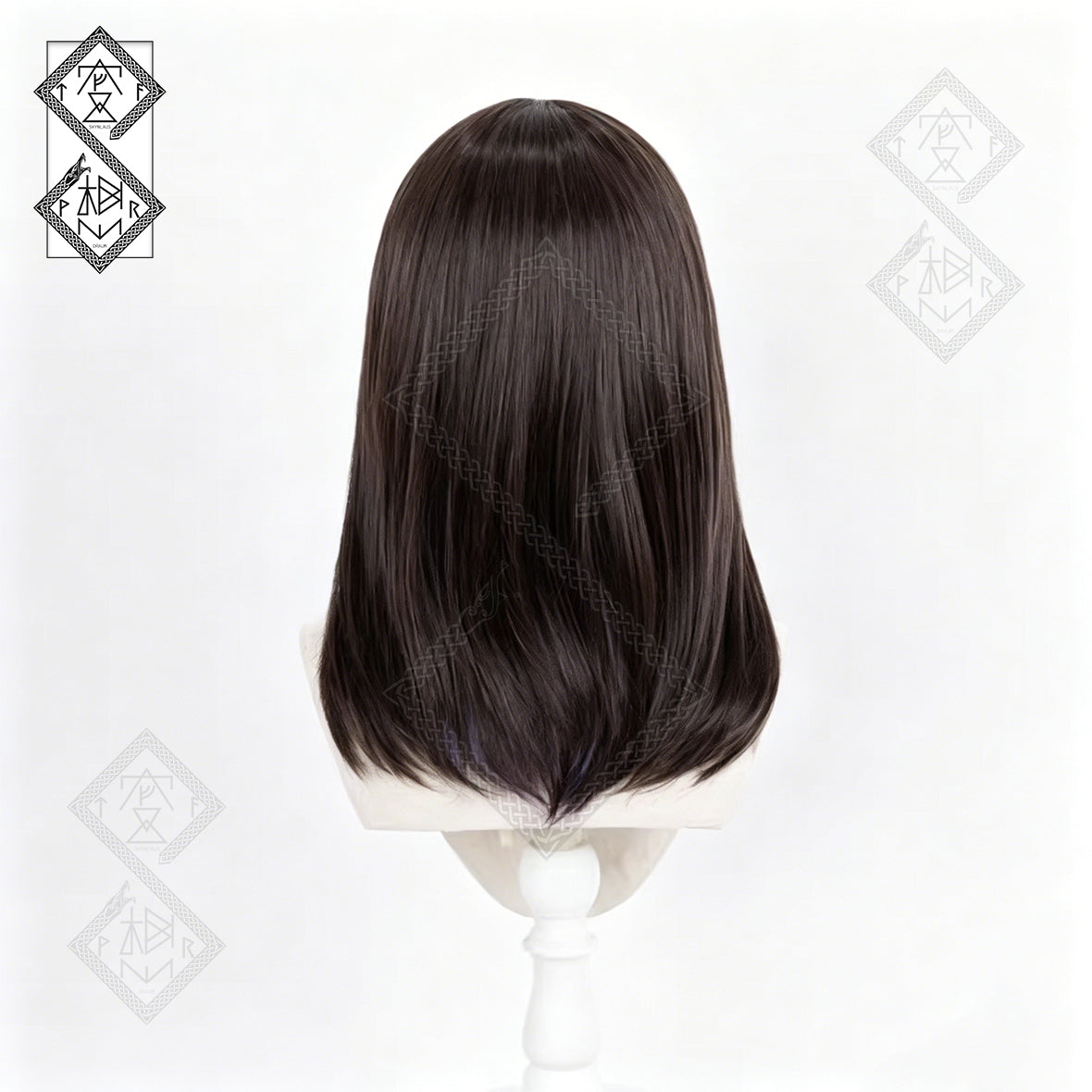 Arknights Priestess Cosplay Wig – Custom Gradient Highlight Anime Wig