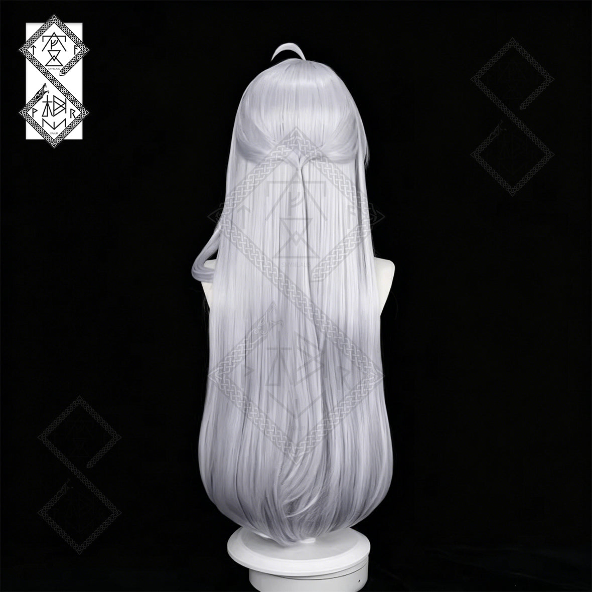 Yixuan Cosplay Wig for Zenless Zone Zero – Blue Silver White Gradient Long Anime Wig Heat Resistant