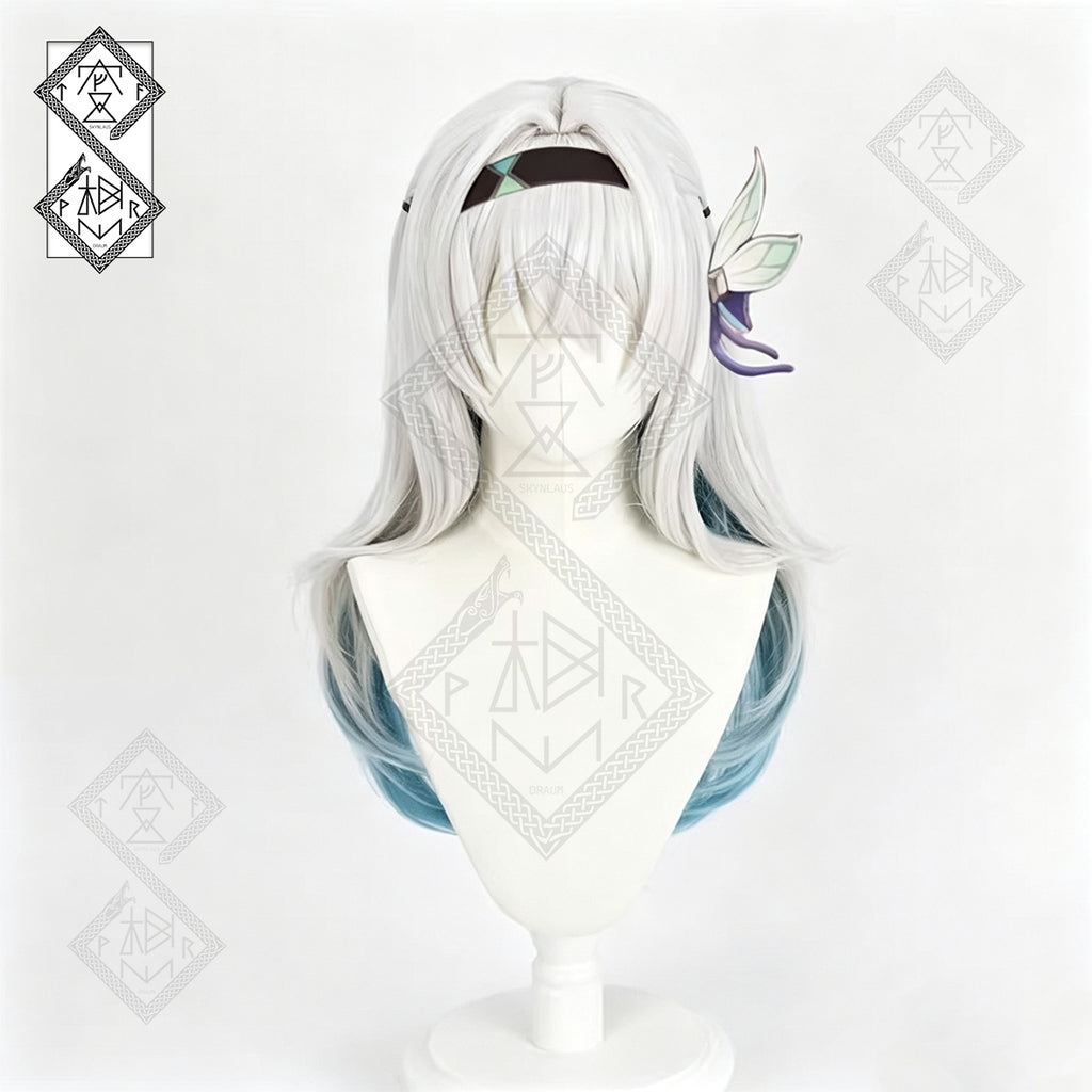 Honkai: Star Rail Firefly Cosplay Wig Mantis Nest Styled Anime Wig Heat Resistant Hair