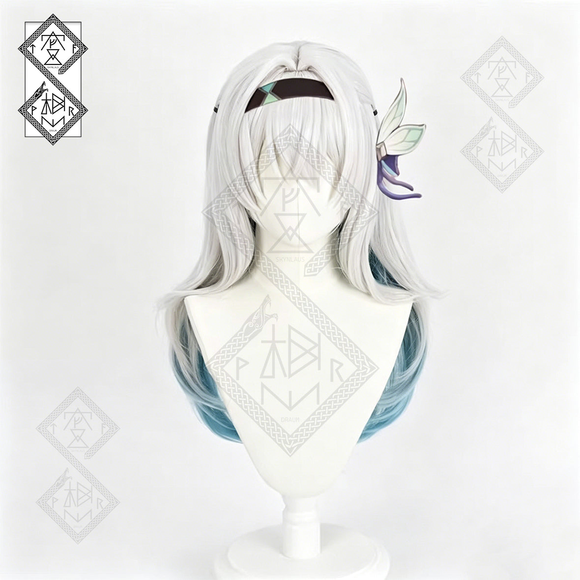 Honkai: Star Rail Firefly Cosplay Wig Mantis Nest Styled Anime Wig Heat Resistant Hair