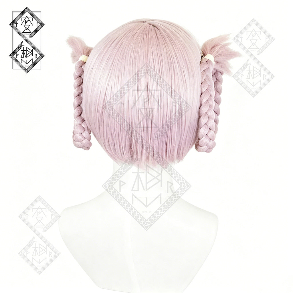 Nazuna Nanakusa Cosplay Wig Call of the Night Anime Synthetic Purple Wig with Z Bangs