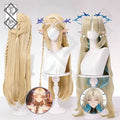 Wuthering Waves Cartethyia Fleurdelys Cosplay Wig Long Anime Synthetic Hair(Cartethyia Style)