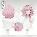 Honkai: Star Rail Little Cyrene Cosplay Wig – Gradient Braid Anime Wig | Highlight Side Bangs Realistic Cosplay Hair Heat Resistant Synthetic Wig