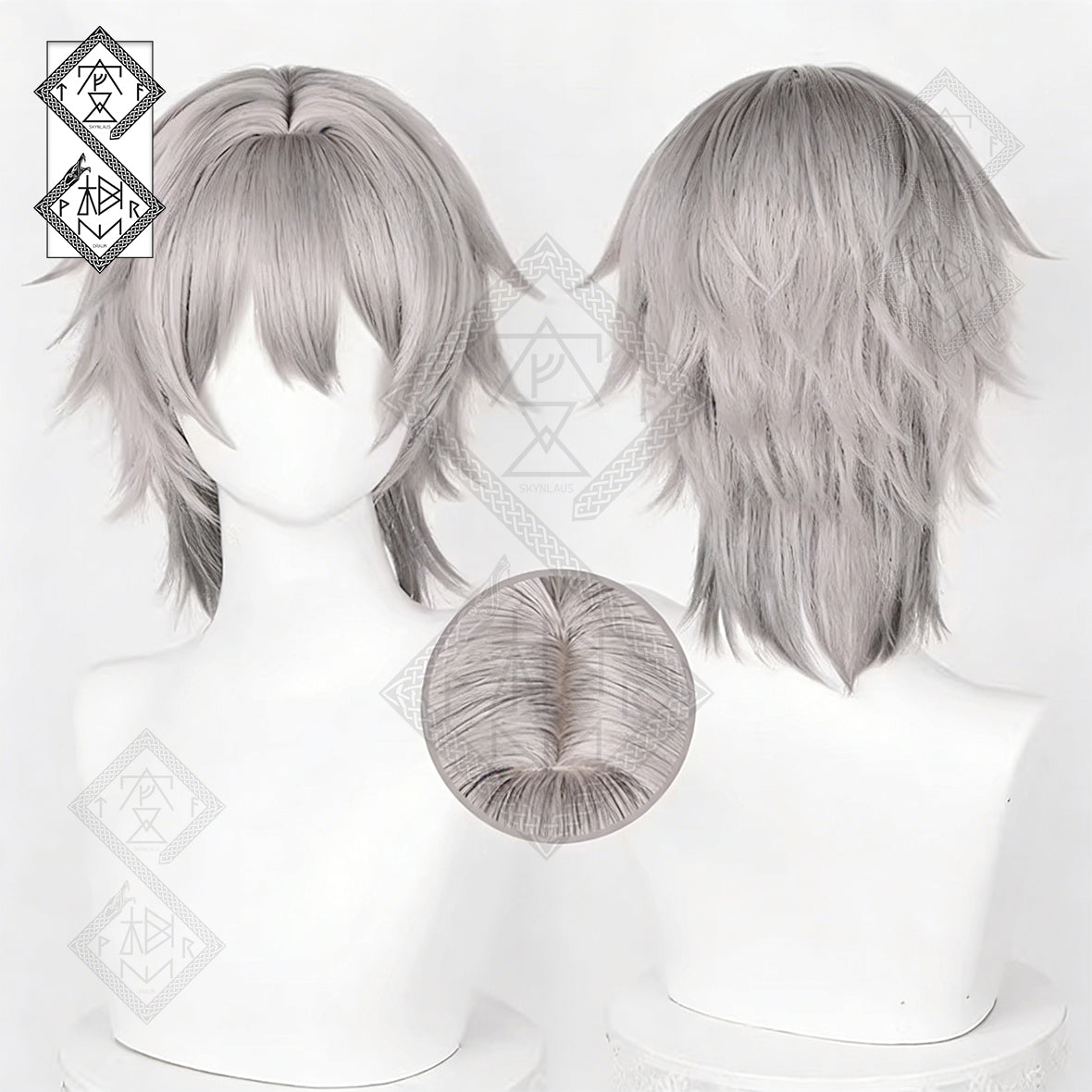 Honkai: Star Rail Trailblazer Cosplay Wig – Blended Gradient, Realistic Scalp, Heat Resistant(Ver.3)