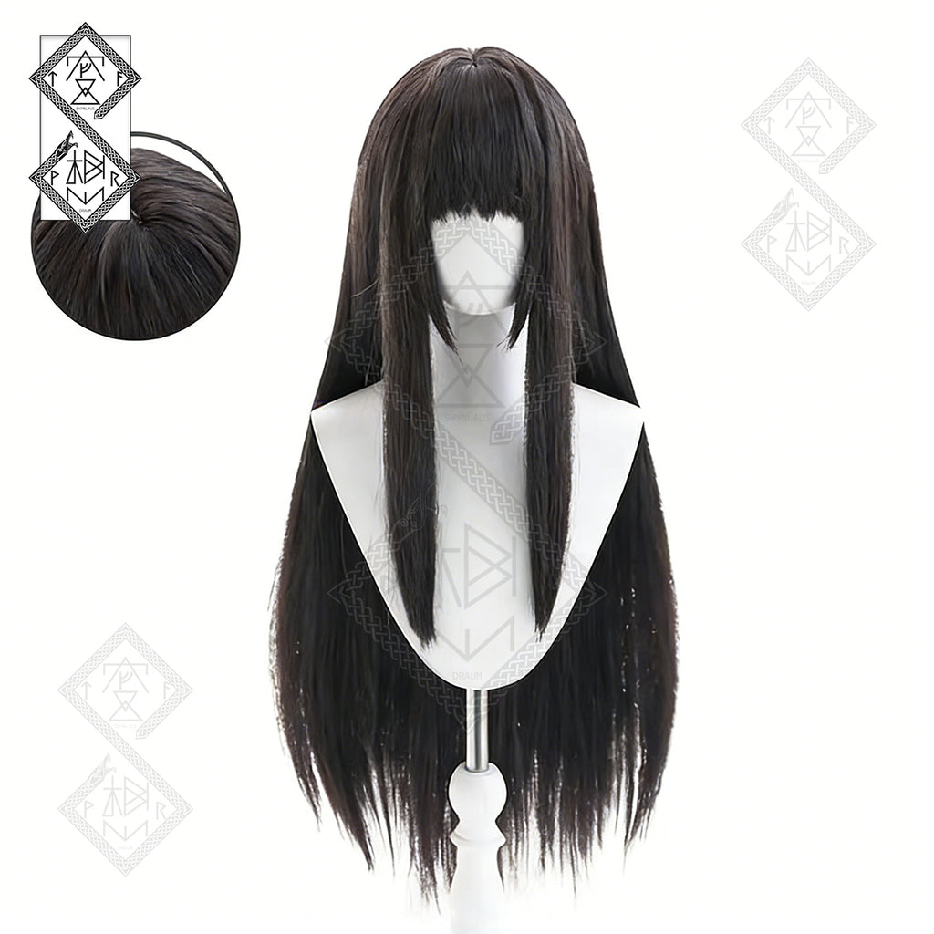 Puella Magi Madoka Magica Homura Akemi Cosplay Wig – Heat Resistant Anime Costume