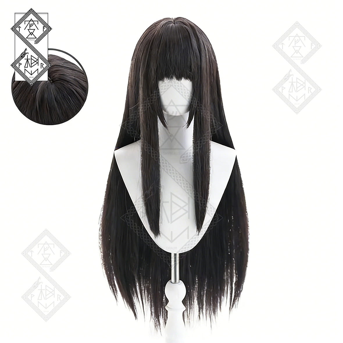 Puella Magi Madoka Magica Homura Akemi Cosplay Wig – Heat Resistant Anime Costume