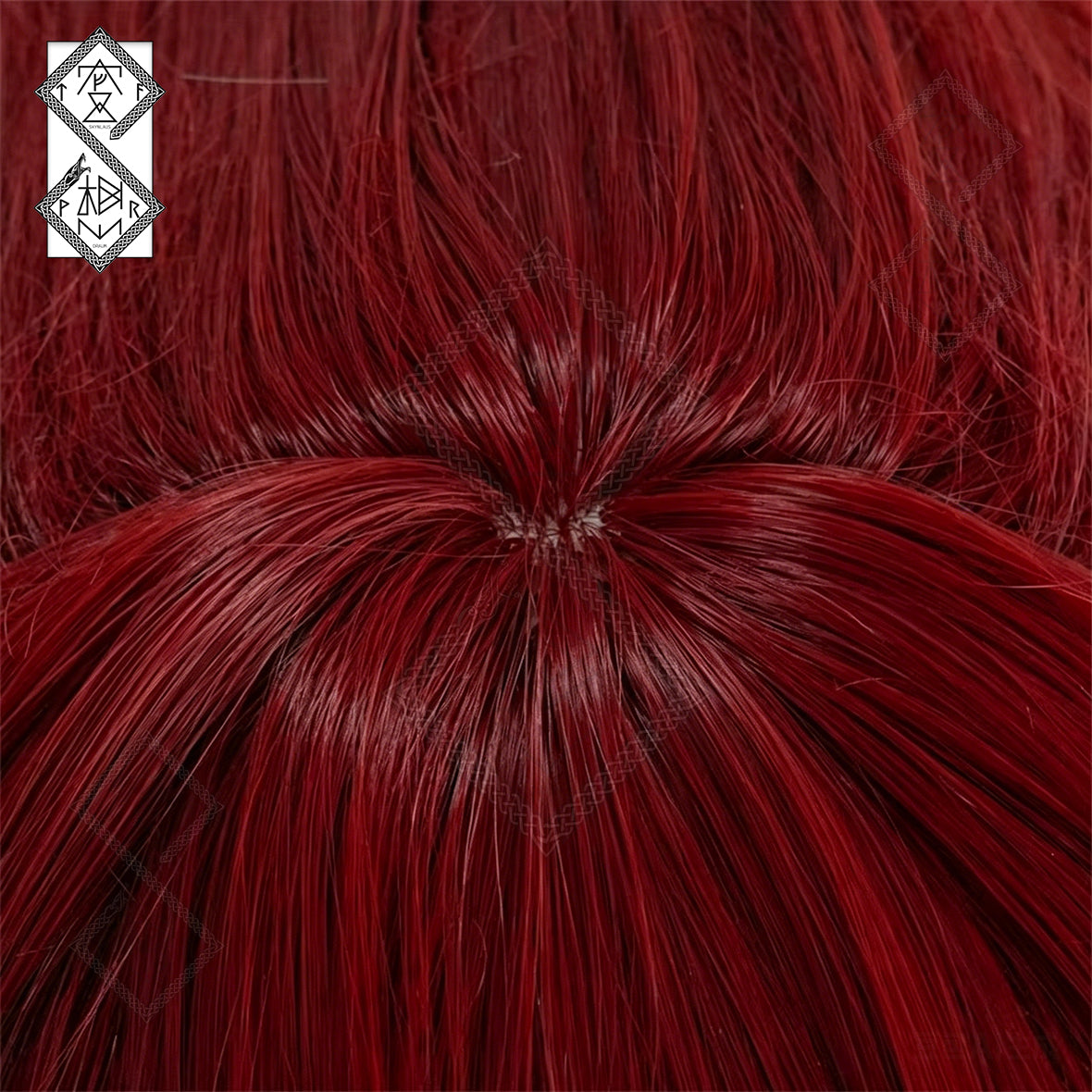 Persona 5 Kasumi Yoshizawa Cosplay Wig – Heat Resistant Red Long Curly Wig for Women | P5 Royal Anime Costume Hair