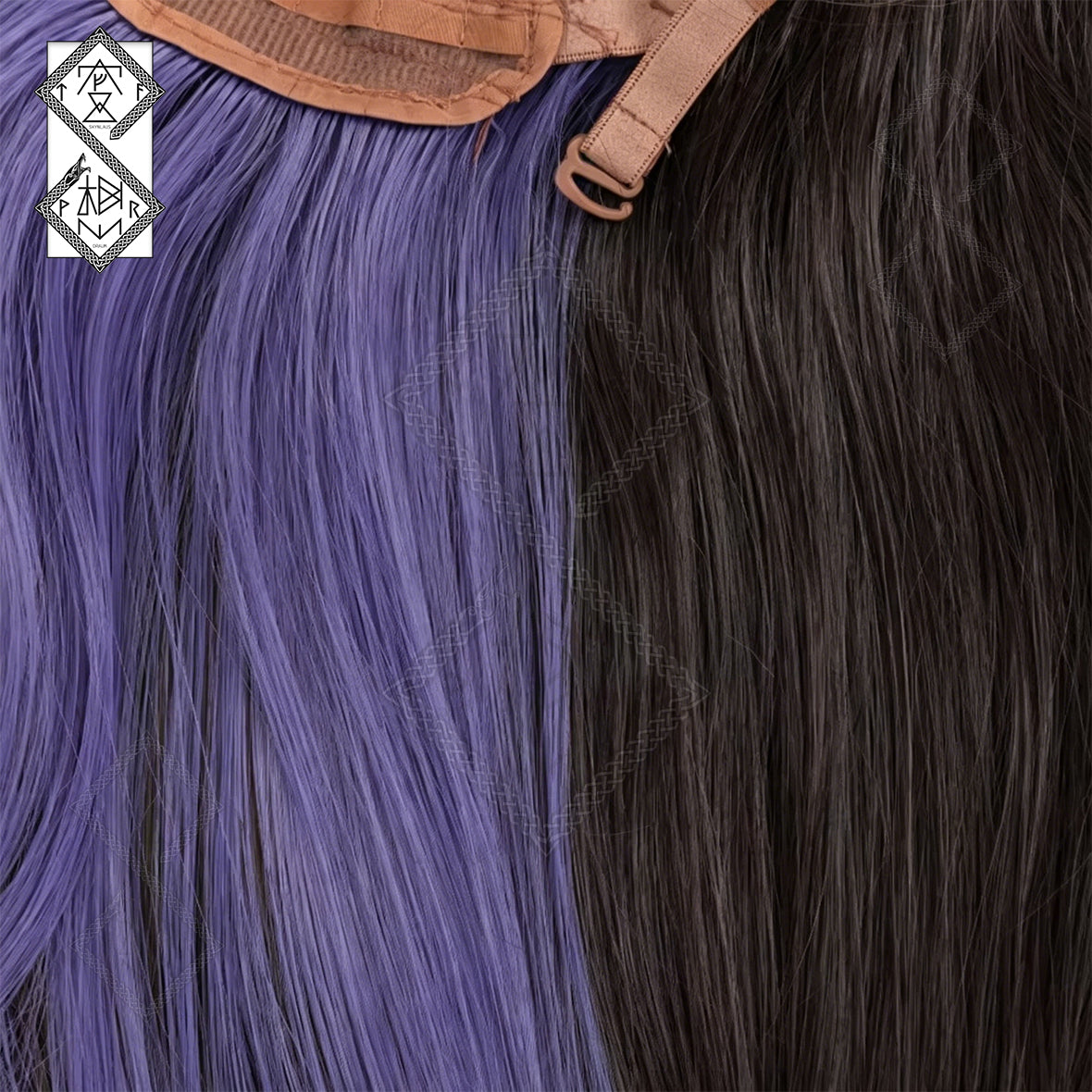 Arknights Priestess Cosplay Wig – Custom Gradient Highlight Anime Wig