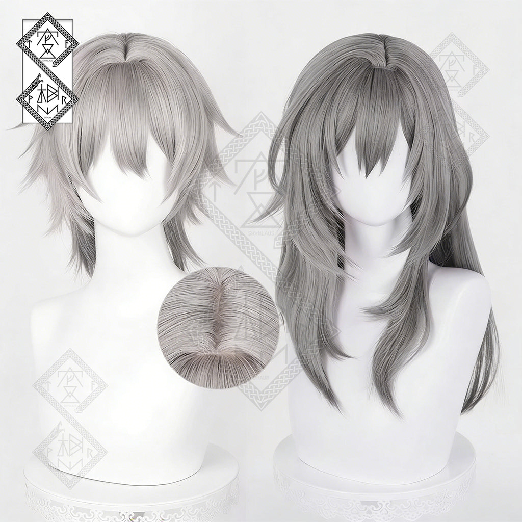 Honkai: Star Rail Trailblazer Cosplay Wig – Blended Gradient, Realistic Scalp, Heat Resistant(Ver.1)
