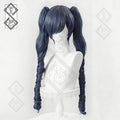 Ciel Phantomhive Cosplay Wig Black Butler Blue Gray Mixed Color Anime Wig Heat Resistant Synthetic Hair(Female Ver.3)