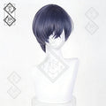 Ciel Phantomhive Cosplay Wig Black Butler Blue Gray Mixed Color Anime Wig Heat Resistant Synthetic Hair(Short Hair Ver.2)